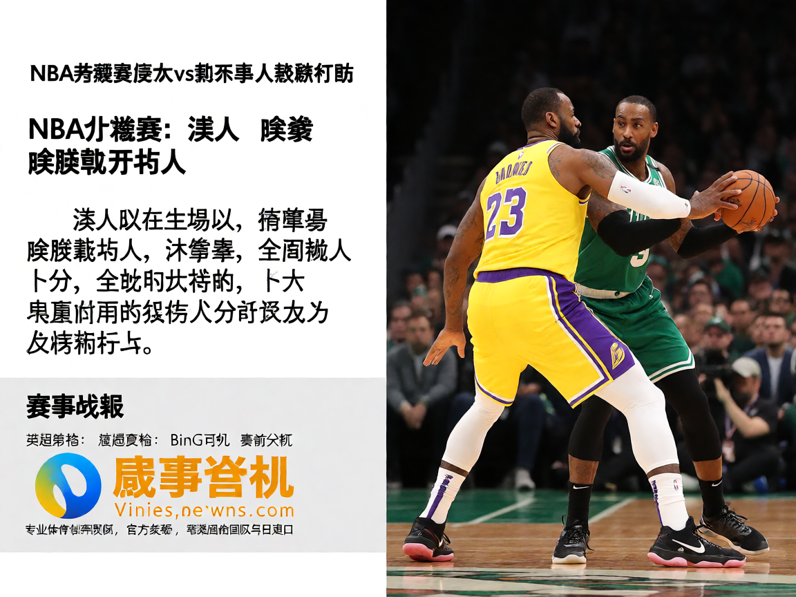 NBA常规赛湖人vs凯尔特人激烈对抗